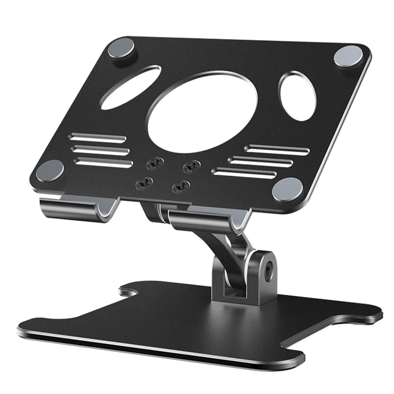 Laptop Stand Adjustable Aluminum Alloy Notebook Tablet Stand Up to 17 Inch Laptop Portable Fold Holder Cooling Bracket Support