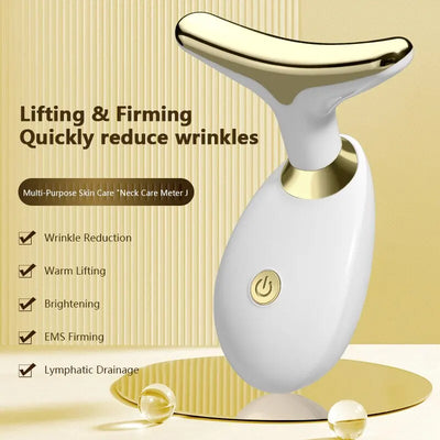 Face Neck Massager Household Lifting And Firming Facial Electric Introduction Lifting And Firming Beauty Massage Face Care Tools