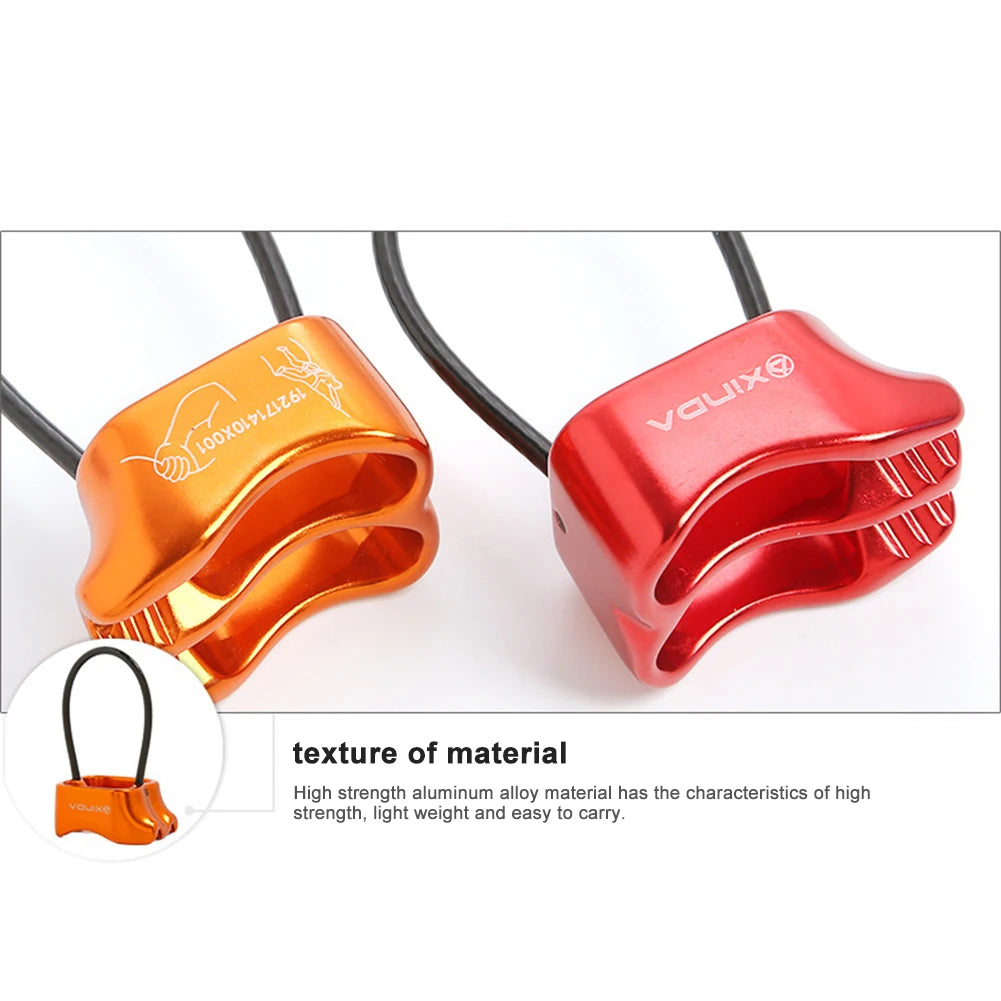 Rappel ATC Belay Device Descender Outdoor Camping Hiking Rock Climbing Equipment Travelling Easy Carrying Portable Parts