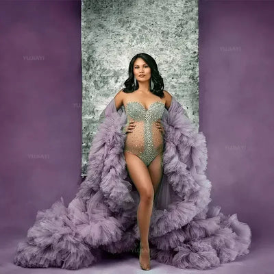 Maternity Dresses for PhotoShoot Nightwear