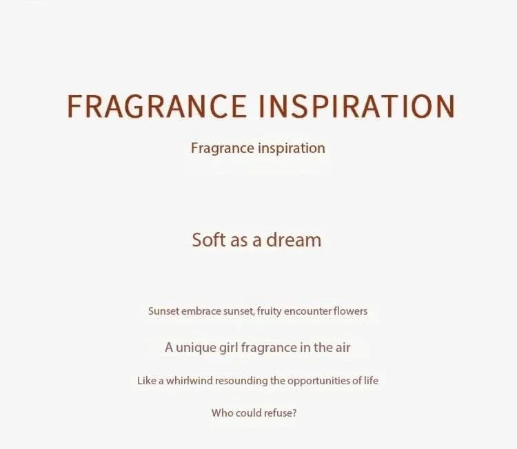 Luxury Women Perfume Floral Scent Romantic Fragrance Lingering Exudes Feminine Charm Women's Longlasting Fragrance Fresh Perfume