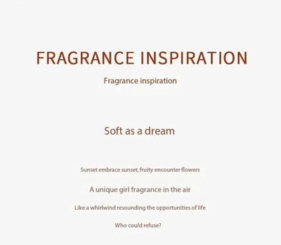 Luxury Women Perfume Floral Scent Romantic Fragrance Lingering Exudes Feminine Charm Women's Longlasting Fragrance Fresh Perfume