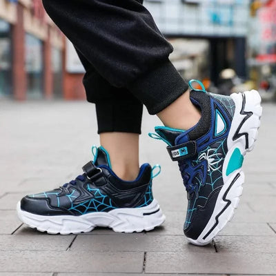 Children Boys Shoes School Sports Fashion Leather For Kids Tennis Casual Sneakers Children's Boy Running 7-12 Years Walking Shoe