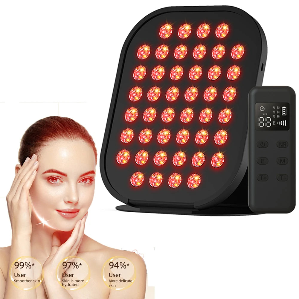 LED Red Light Therapy Panel for Face & Body Beauty Care 850nm Infrared red Light Care Products Skin Health Improve Sleep Tool