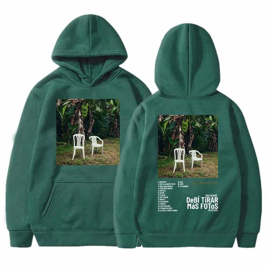 25 New Men's and Women's Sweatshirts Album Photo Printed Hoodies Autumn Hooded Sweatshirts Sportswear Multifunctional Casual Top