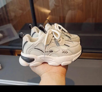 Shoes for Children Sneakers New Sports Kids Mesh Anti-slippery Sneakers Girls Vulcanized Girl Run Outdoor Training Shoes