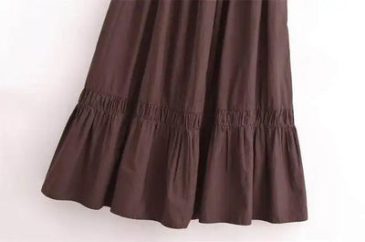 Dresses Summer Women's Chic Tube Top Hanging Neck Holiday Dress Women's Street Fashion Party Long DressFashionable temperament h