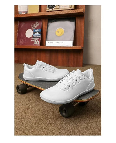 Women Shoes Wide Barefoot Shoes for Women Minimalist Split Leather Casual Shoes Comfortable Pink White Shoes Walking Sneakers
