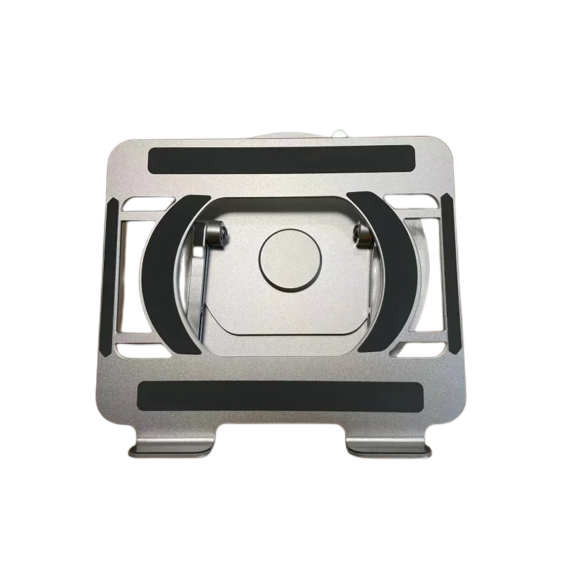 Adjustable Standing Laptop Desk Stand Portable Aluminum Laptop Stand with Dual Cooling Fans Suitable for Bed Sofa