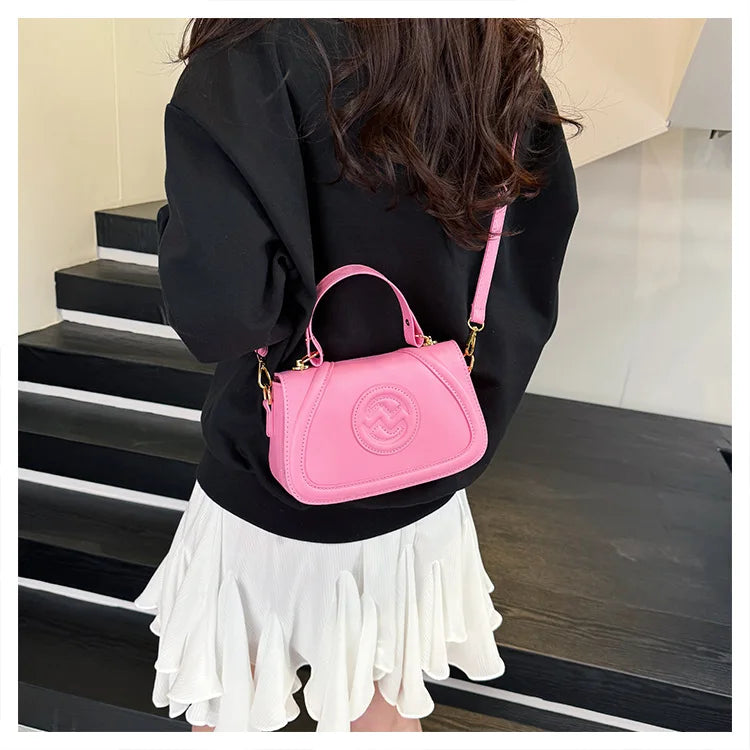 2025 Designer Handbag for Women - Premium Textured Shoulder Bag, Fashionable Crossbody & Top Handle Tote for Work & Daily