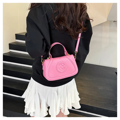 2025 Designer Handbag for Women - Premium Textured Shoulder Bag, Fashionable Crossbody & Top Handle Tote for Work & Daily