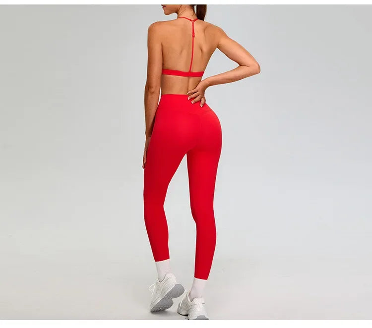 Sports Bra for Women Fitness Top Push Up Sport Bra Backless Yoga Underwear Sport Tops Running Vest Breathable Workout Gym Wear