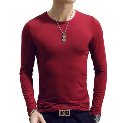 Designer Solid  Long Sleeve T-Shirts Men| Sportswear |Tennis| Fitness| Slim Fit |Tees | Tops