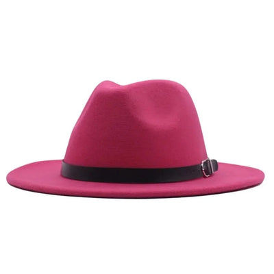 Women's fedora hat 7cm Jazz hat Fashion bow hat Peach heart hat Big brim Jazz fedora hat Men's Peaked cap sombrero hombre