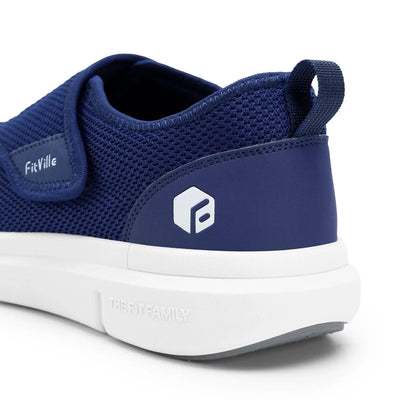 Orthopaedic Extra Wide Elderly Men's Diabetic Shoes for Swollen Feet | Adjustable Foot Pain Relief Walking Shoes