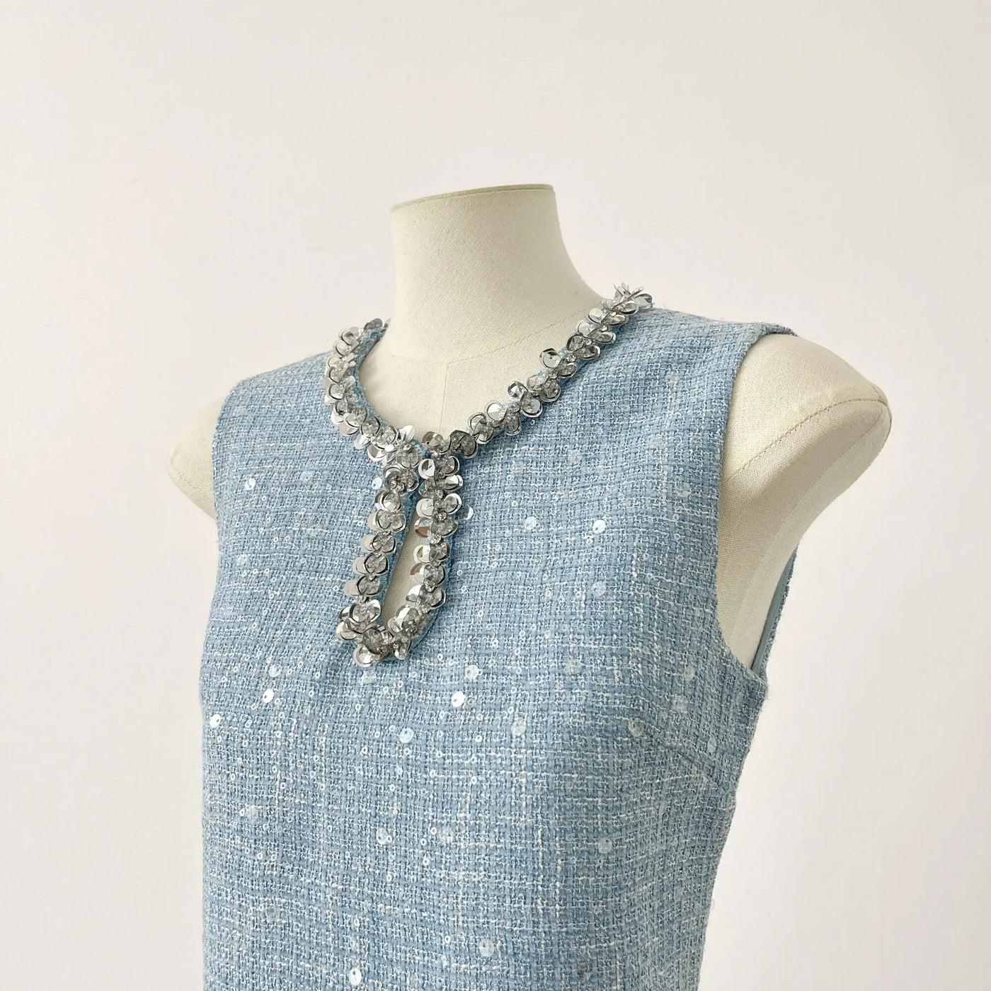 High Quality Luxury Small Fragrance Tweed Dresses For Women 2025 Sweet Short Summer Dress Party Vestidos Robes Roupas Feminina