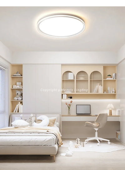 Modern LED Ceiling Light Minimalist Bedroom Lamp Home Decor Ceiling Chandelier Children's Room Lustre Living Room Lights Fixture