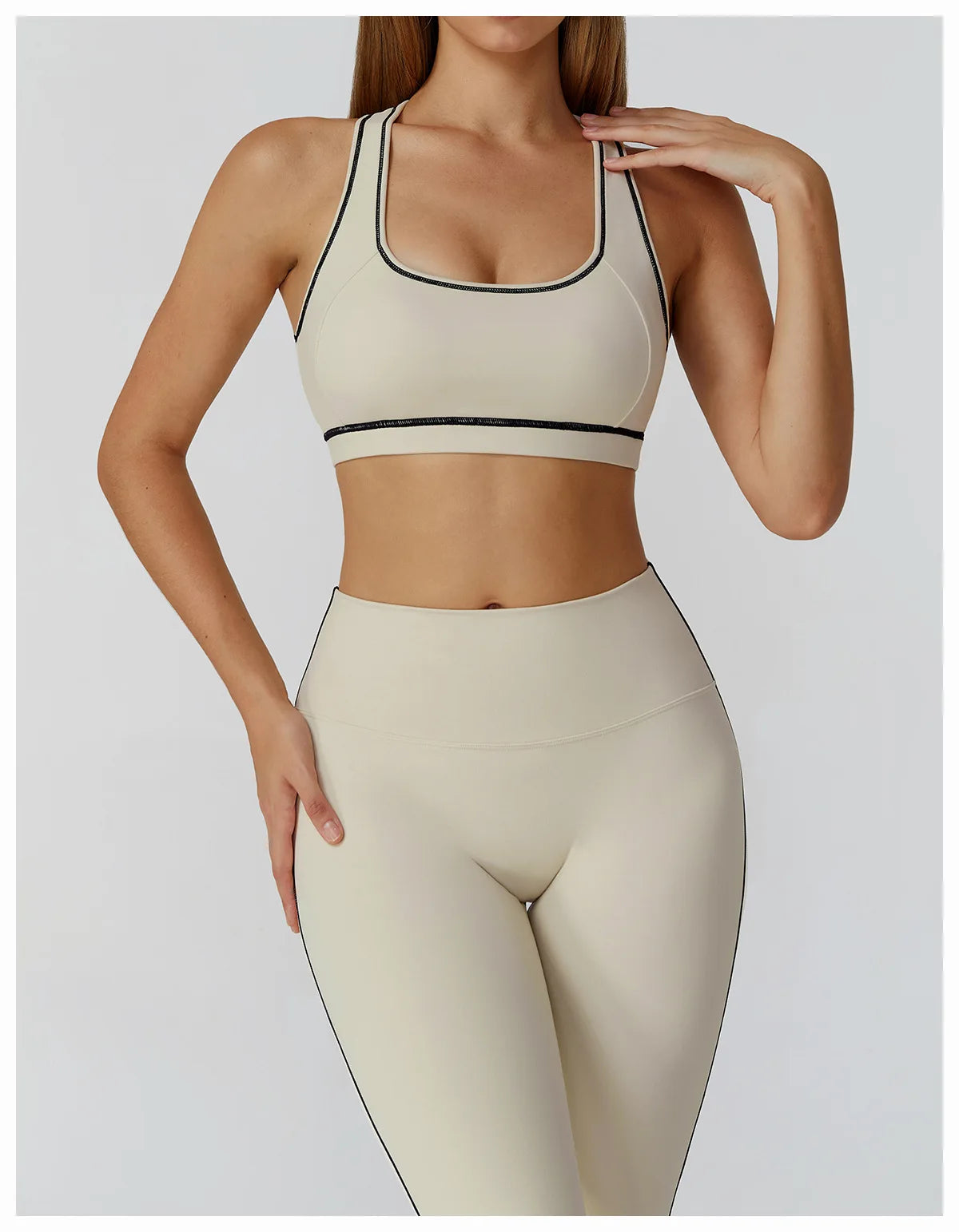 Yoga Bra Women Breathable Sports Bra Anti-Sweat Fitness Shockproof Crop Top Push Up Gym High Strength Workout Underwear