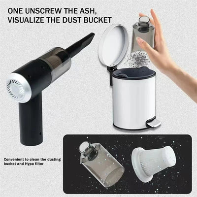 Car Vacuum Cleaner Portable Small VacuumCleaner For Multi Purpose Vehicles Small Household Pump Handheld Car Vacuum Cleaner