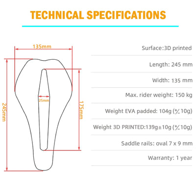 3D Printed Bike Saddle Carbon Fiber Hollow Comfortable Breathable MTB Mountain Road Bicycle Cycling Saddles