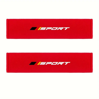 2 Pcs Soft and Comfortable Car Seat Belt Cushions, Personalized and Fashionable Seat Belt Cushions, Suitable for Vehicle Use