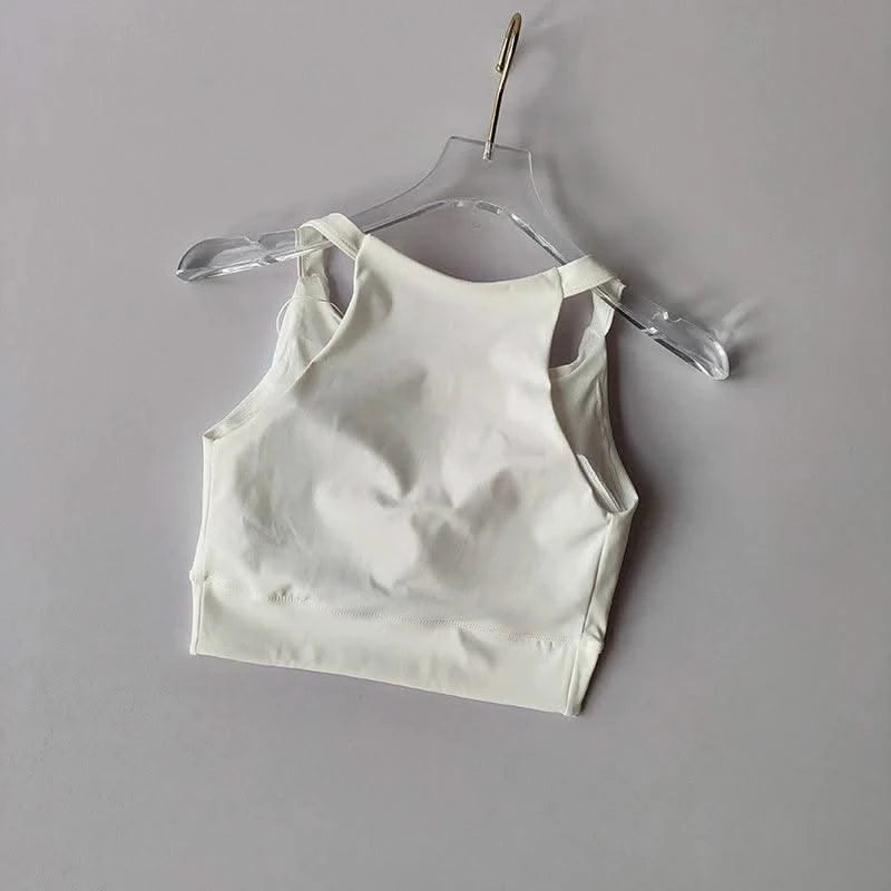 Sports Bra for Women Running Gathering Small Breasts to Show Off Big Fashion Sexy I-shaped Yoga Vest Quick Drying Fitness Bra