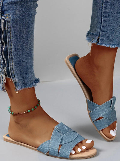 Designer Woman Flat Slippers Luxury Designer Sandals Casual Bottom Slippers Summer Women Sandals New Shoes for Women