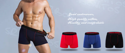 Cotton Print Boxers For Man Underwear Mens Boxer Shorts And Underpants Sexy Men's Panties Plus Size Calecon Homme Brands