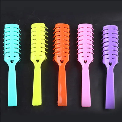 Vent Brush Hair Brush 7 Row Vent Brush With Ball Tipped Bristles for Wet Short Curly Straight Hair Blow Drying Quickly