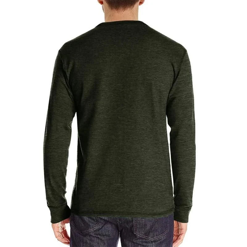 Men's Fashion Casual O Neck Long Sleeve Tops |T-Shirts| Gym | Soccer | Tees | Streetwear | Men & Teenager's Clothing