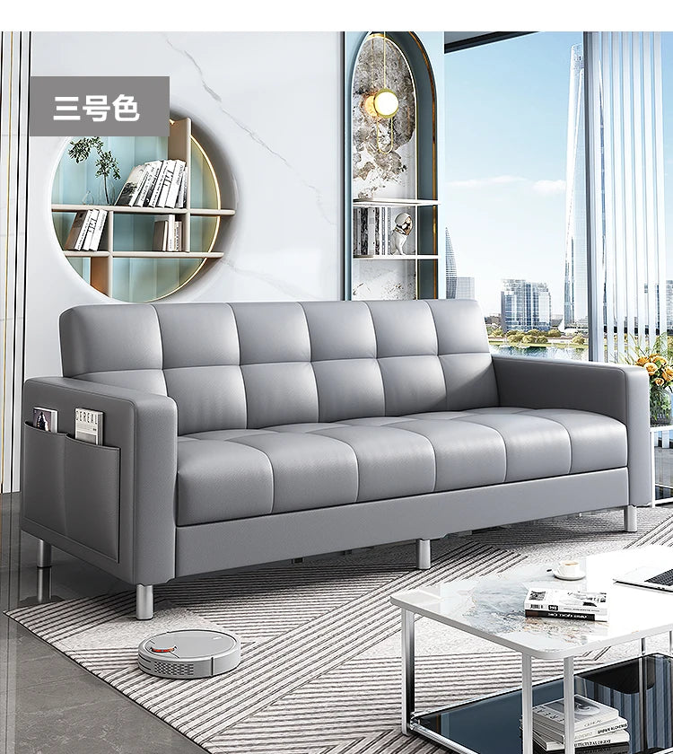 Black Living Room Sofa Bed Foldable Sectional Corner Modern Sofa Designer Elegant Muebles Para Habitacion Home Furniture