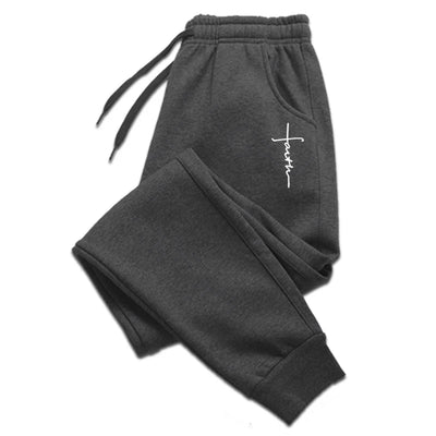 Men's Designer Inspired Sweatpants Stylish Casual Joggers Unique Details Fashion Streetwear Trousers for Men