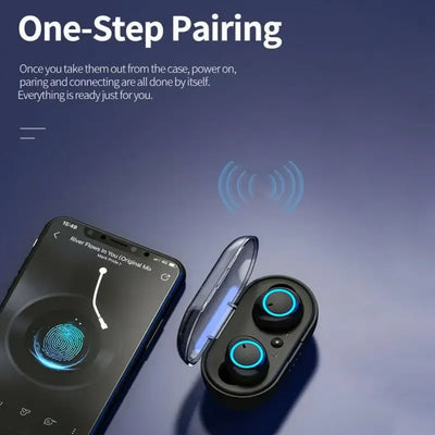Y50 TWS Wireless Headphones Sport Earphone Bluetooth Gaming Headset Microphone Phone Wireless Earbuds For Xiaomi Huawei LG Phone