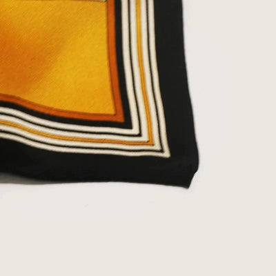 Nordic style square scarf, autumn and winter silk scarf