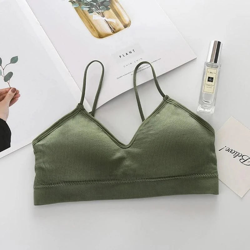 Women Sports Bras Fast Dry Elastic Padded