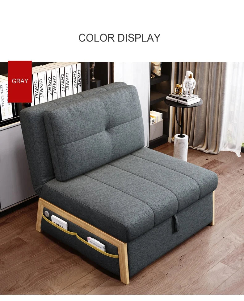 Single Sofa Bed Foldable Furniture Sofa Cama Fabric Living Room Sofa Cum Bed