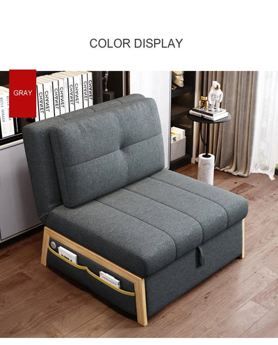 Single Sofa Bed Foldable Furniture Sofa Cama Fabric Living Room Sofa Cum Bed