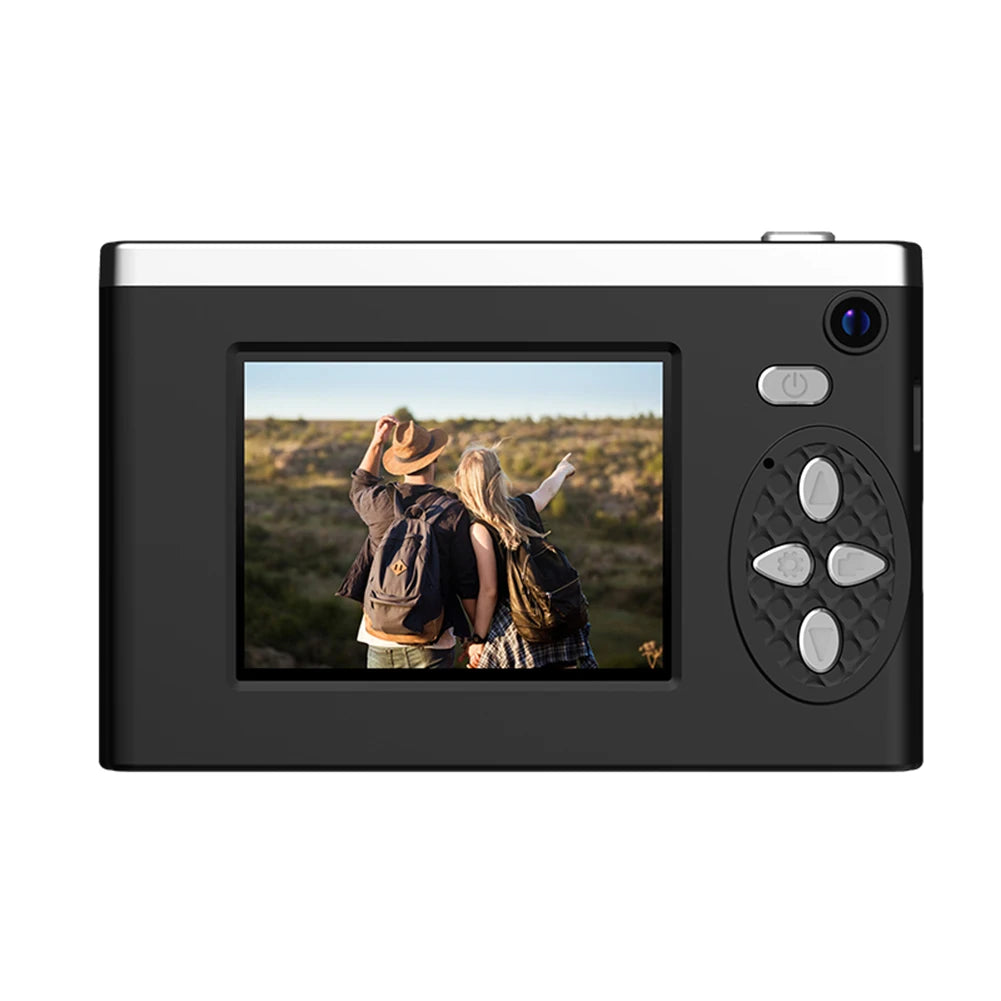 Digital Camera 8x Digital Zoom Portable Compact Camera 2.4inch LCD Photography Camera Photo Video Camera for Travel and Students