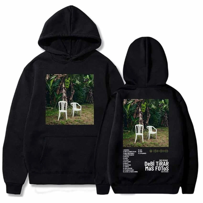 25 New Men's and Women's Sweatshirts Album Photo Printed Hoodies Autumn Hooded Sweatshirts Sportswear Multifunctional Casual Top