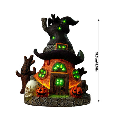 Halloween Magic House Ornament Creative Home Desktop Decoration Supplies Party Decorative Props Festival Gifts For Friends