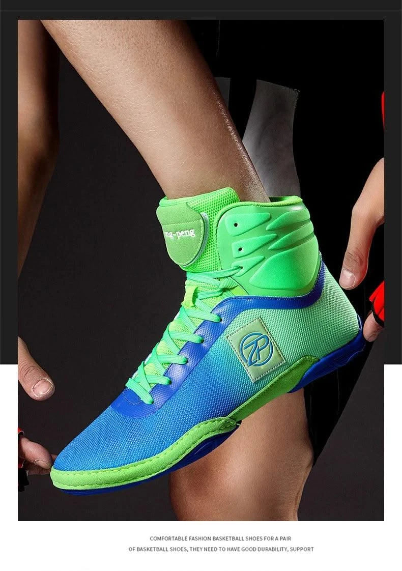 Men Wrestling Shoes Original Boxing Shoes Breathable Training Fighting Sneakers Casual Sports Professional Gear Wrestling Boots