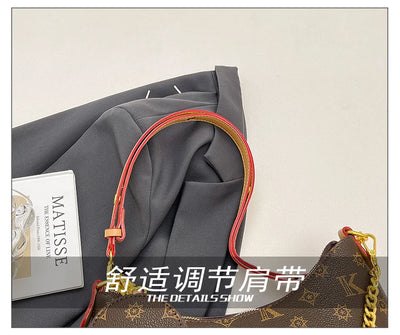 Famous Designer Elegant Handbags Leather For Women, Ladies Crossbody Shoulder Bag Classic Popular And Lightweight For Shopping