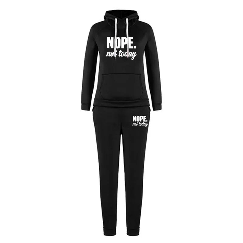Women's sportswear sportswear jogging clothes ladies casual hooded sportswear suit clothes hoodie + sports pants sportswear
