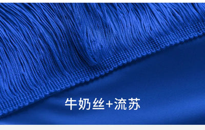 Fashion Latin Dance Wear for Women Latin Dresses Fringes Ballroom Practice Clothes Salsa Samba Dance Costumes
