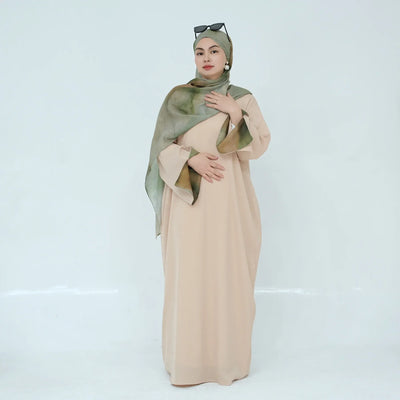 Muslim Maxi Dresses for Women Abaya Jalabiya Split Sleeve Eid Ramadan Morocco Dubai Kaftan Islam Vestidos Arab Long Robe 2025