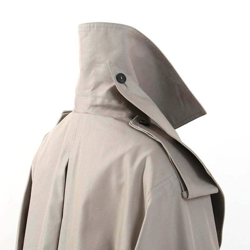 Women's clothing Y2K autumn and winter oversized double-breasted women's coat with padded shoulders jackets for women 2025 new
