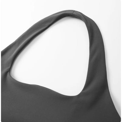 Women Breathable Sports Bra Absorb Sweat Shockproof Padded Gym Bta Running Fitness Bra Yoga Sports Bras Hanging Neck Underwear