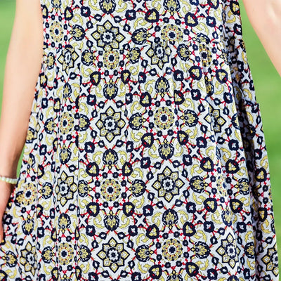New 2024 Women Summer dresses print  Women  sleeveless Boho Beach Dress Vintage  Dresses  Sundress Beach Dress Tunic  Vestidos