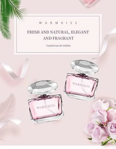 Luxury diamond women's perfume, spray flirting, long-lasting fresh floral and fruity fragrance, romantic and attractive birthday