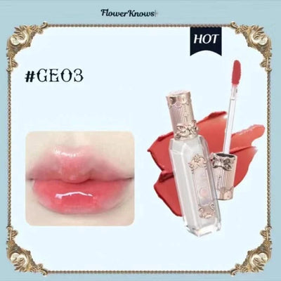 Flower Knows Moisturizing Long-lasting Lipstick Lip Gloss Nourishing  3.5g